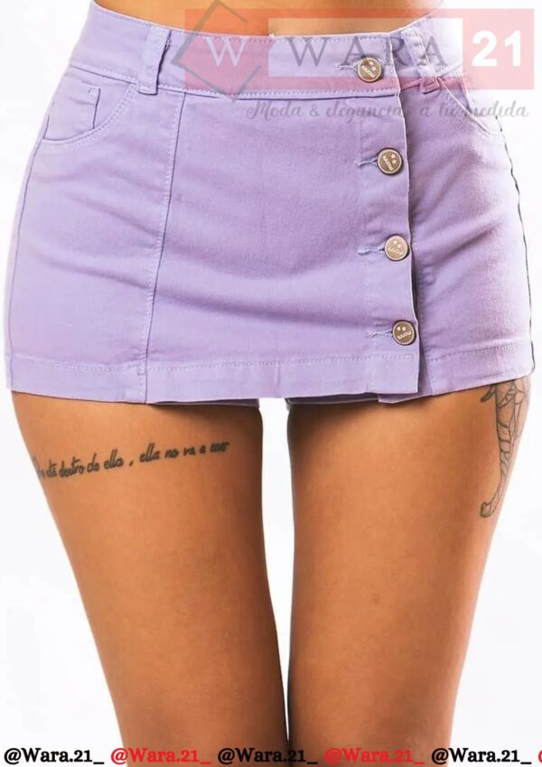 FALDA SHORT DE DAMA COLORIN